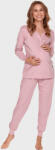 Doctor Nap Pijama Temperance sarcină și alăptare roz L