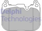 DELPHI set placute frana, frana disc DELPHI LP3597 (LP3597)