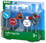 BRIO Közúti jelzőtábla szett 33864