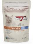 BonaCibo Kitten chicken in gravy pouch 85 g