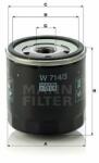 Mann-filter Filtru ulei MANN-FILTER W 714/3 - piesa-auto