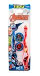 Marvel Avengers Toothbrush set cadou periuta de dinti 2 buc + cutie 2 buc pentru copii