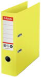 Esselte Biblioraft Esselte No. 1 Power Recycled, carton cu amprenta CO2 neutra, A4, 75 mm, galben (ES-627566) - vexio