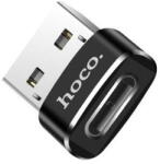 hoco. Adaptor Conversie USB Type-C (Mama) la USB (Tata) HOCO UA6, Negru (ad/Hoco/TypC/UA6/n/bl) - vexio