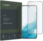 HOFI Folie Protectie Ecran HOFI pentru Samsung Galaxy S22 5G S901, Sticla securizata, Full Face, Full Glue, Neagra (HOFI187BLK)
