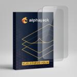 Alphajack Samsung Galaxy A22 5G 2db kijelzővédő üvegfólia 9H 2.5D HD 0.33mm Alphajack