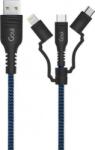 GOUI Cablu 3IN1Goui Tough, Bl-bLK G-3IN1-15M (000006983980140192) - vexio