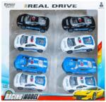  Set masinute politie metal, Real Drive Racing Model RB34432