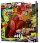 Lanard Toys Figurina interactiva Dinozaur, Lanard Toys, Jurassic Clash, Rosu (S00037087_001w)