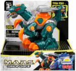 HAP-P-KID Dinozaur cu lumini si sunete, Happy Kid, M. A. R. S. 14 cm, Verde (S00041287_005w)