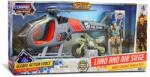 Lanard Toys Set elicopter, motocicleta si figurina, The Corps Universe, Lanard Toys