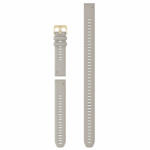 Garmin curea silicon QuickFit 20 - crem Light Sand cu parte extra lunga pentru Fenix 5s/ 6s/ 7s D2 Delta S (010-13027-00)
