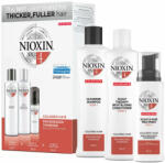 Nioxin - Set pentru par fin dramatic subtiat Nioxin System 4, Sampon, 300 ml + Balsam, 300 ml + Tratament, 100 ml