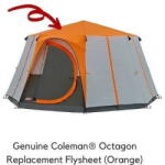 Coleman Cort Coleman Tenda de schimb pentru Cort Coleman Octagon Orange - 5010003230 (5010003230) Cort