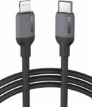 UGREEN USB-C apa 2.0 - Lightning apa Adat és töltőkábel - Fekete (1m) (20304)