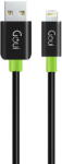 GOUI Cablu Date si Incarcare USB la Lightning Goui Classic, 1 m, Negru G-LC8PIN-02BK (G-LC8PIN-02BK-CL) - pcone