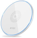 Tech-Protect Incarcator Retea Wireless QI15W-C1, Quick Charge, 15W, Alb (THP1414)