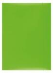 Office Products Mapa din carton plastifiat cu elastic, 300gsm, Office Products - verde (OF-21191131-02) - pcone