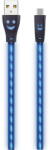 2GO 795535 1 m, USB B, Micro-USB Albastru (795535)