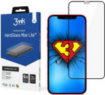 3mk Folie Protectie Ecran 3MK HardGlass Max Lite pentru Apple iPhone 12 mini, Sticla securizata, Full Face, Full Glue, MP, Neagra (fol/Iph112m/3MK/HardGML/n/bl) - pcone