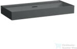 Laufen Kartell By Laufen 100x46 cm-es mosdó csaplyuk nélkül, Graphite matt H8103377581091 (H8103377581091)