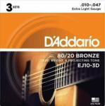D'Addario EJ10-3D Corzi chitare acustice (EJ10-3D)