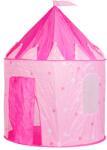 Iplay Hercegnő kastély alakú gyermek játszósátor, 105 cm x 105 cm x 125 cm, rózsaszín