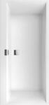 Villeroy & Boch Cada dreptunghiulara, Villeroy&Boch Squaro Edge 12, compozit Quaryl, 160x75cm, Alb Alpin, UBQ160SQE2DV-01 (UBQ160SQE2DV-01)