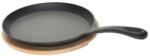 Excellent Houseware Tigaie Tapas, oval, fonta, 24 x 18 x 3.8 cm