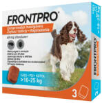  3tablettától : FRONTPRO® rágótabletta (>10-25 kg) 11, 3 mg; 1db tabletta , 3tablettánkénti léptethető . A fotó illusztráció
