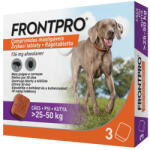 3tablettától : FRONTPRO® rágótabletta (>25-50 kg) 11, 3 mg; 1db tabletta , 3tablettánkénti léptethető . A fotó illusztráció