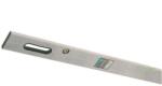 Bautool Aluminiun lehúzóléc 2 libellával, fogantyúval 100×18 / 3 m (b2107130) (b2107130)