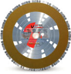 Diatech gyémánt vágótárcsa, V-Turbo 300x25, 4x10 mm (beton/uni) (lev300) (lev300)