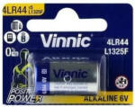 Vinnic 4LR44 A544 elektromos kutyanyakörv 6V elem (VINNIC-4LR44-5BP)