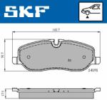 SKF set placute frana, frana disc SKF VKBP 80306 (VKBP 80306)