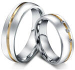 Ékszerkirály Női karikagyűrű, nemesacél, ezüstszínű, 9-es méret (32503386789_5)