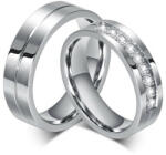 Ékszerkirály Férfi karikagyűrű, nemesacél, ezüstszínű, 9-es méret (32380275049_4)