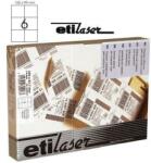 Etilux Etichete autoadezive 6/A4, 105 x 99 mm, 200 coli/top, ETILASER - albe (30900035) - vexio