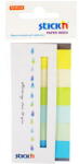 Stick'n Stick index hartie color 45 x 15 mm, 6 x 30 file/set, Stick"n - 6 culori neon si pastel (HO-21596)