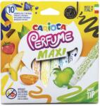 CARIOCA lavabila, parfumata, 10 culori/cutie, CARIOCA Perfume Maxi (CA-42989)