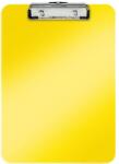Leitz Clipboard LEITZ WOW, simplu, PS, A4, 100 coli, galben (L-39710016) - vexio