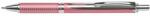 Pentel Rollertoll, 0, 35 mm, nyomógombos, rózsaszín tolltest, PENTEL EnerGel BL-407 kék (PENBL407P) - iroda24
