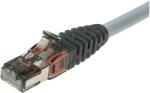 Brand-Rex Пач кабел Brand-Rex, 1m, S-FTP, Cat. 6a, RJ45 - RJ45, сив (AC6PCG010-888H)