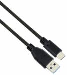 Stansson 2m USB Type-C 3.1 Gen1 / 3.2 Gen1 fonott kábel (CZ-245-D) - mentornet