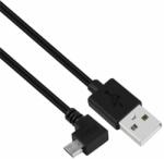 Stansson 50cm 90°-os micro USB 2.0 kábel (CZ-229-D) - mentornet