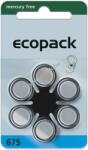 VARTA Ecopack elem P675 hallókészülékhez 6db/csom