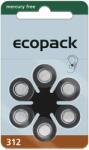 VARTA Ecopack elem P312 hallókészülékhez 6db/csomag