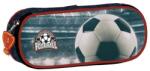 DERFORM Penar copii cu un compartiment, formă ovală, design minge-fotbal Penar