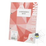 BLUERING Gyűrűskönyv betét A5, 50lap Bluering® kockás - spidershop