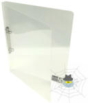 KARTON P+P Gyűrűskönyv A/4 PP 20mm 2 gyűrű átlátszó fehér